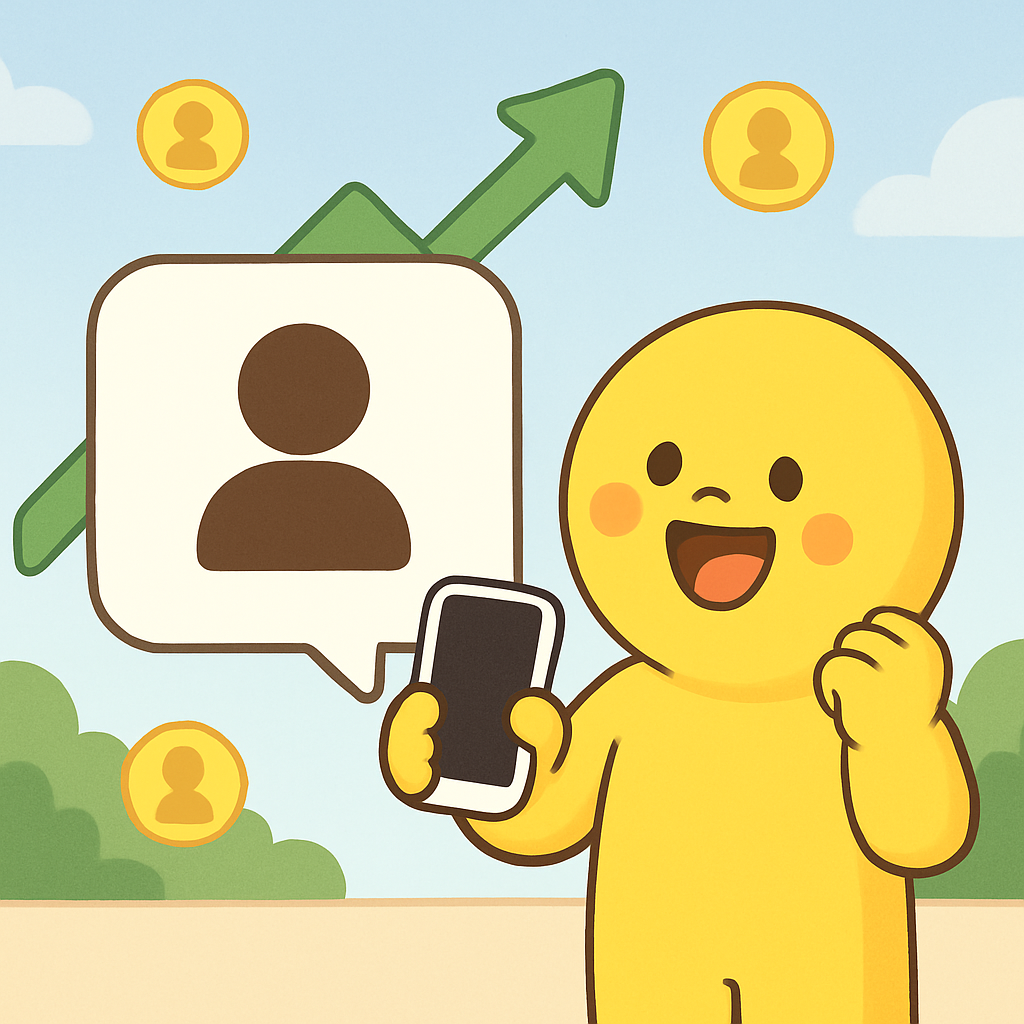 카카오채널 친구 수 늘리기 메인 이미지