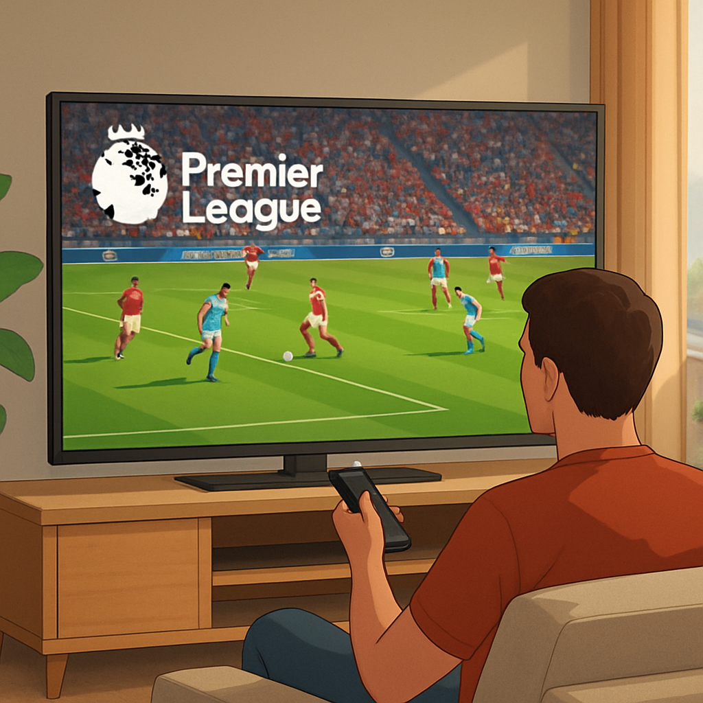 프리미어리그 라이브 중계 이미지